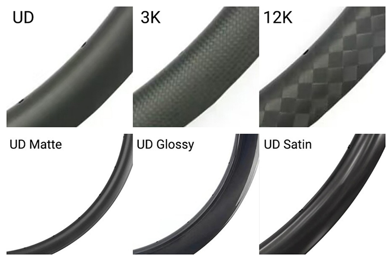 Rim Depth and Finish Options