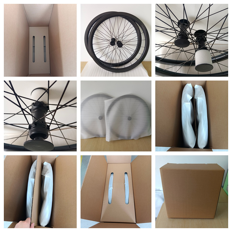 Carbon Road Wheels 700c Packaging